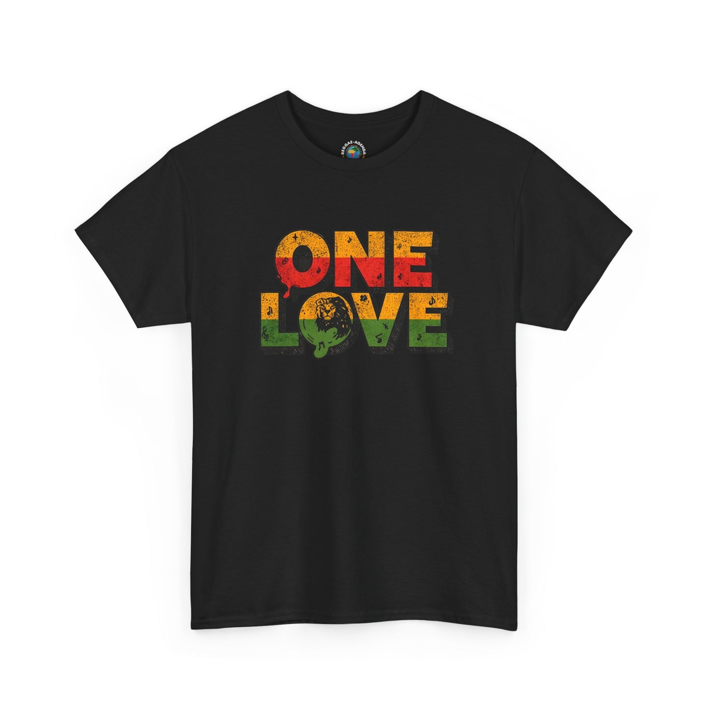 One Love T‑Shirt — Rasta Reggae Graphic Tee