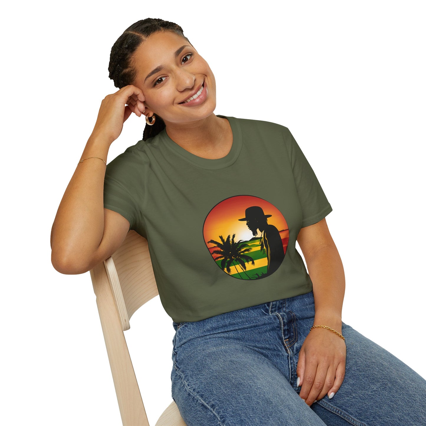 Sunset Reggae T-Shirt | Unisex Softstyle