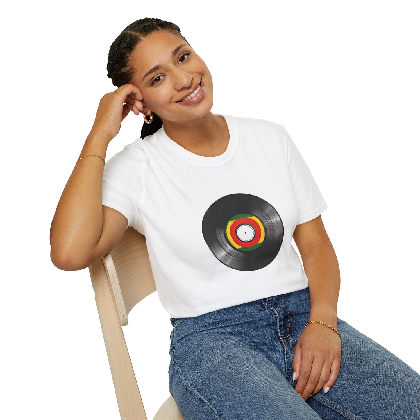 Reggae Vinyl T-Shirt | Unisex Softstyle