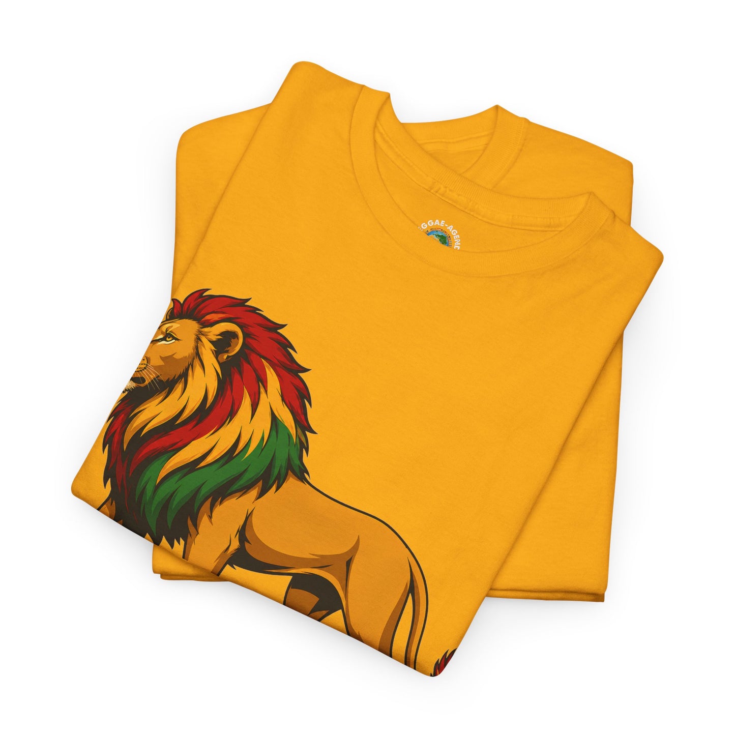 Rasta Mane Lion T-Shirt — Reggae Pride Graphic Tee