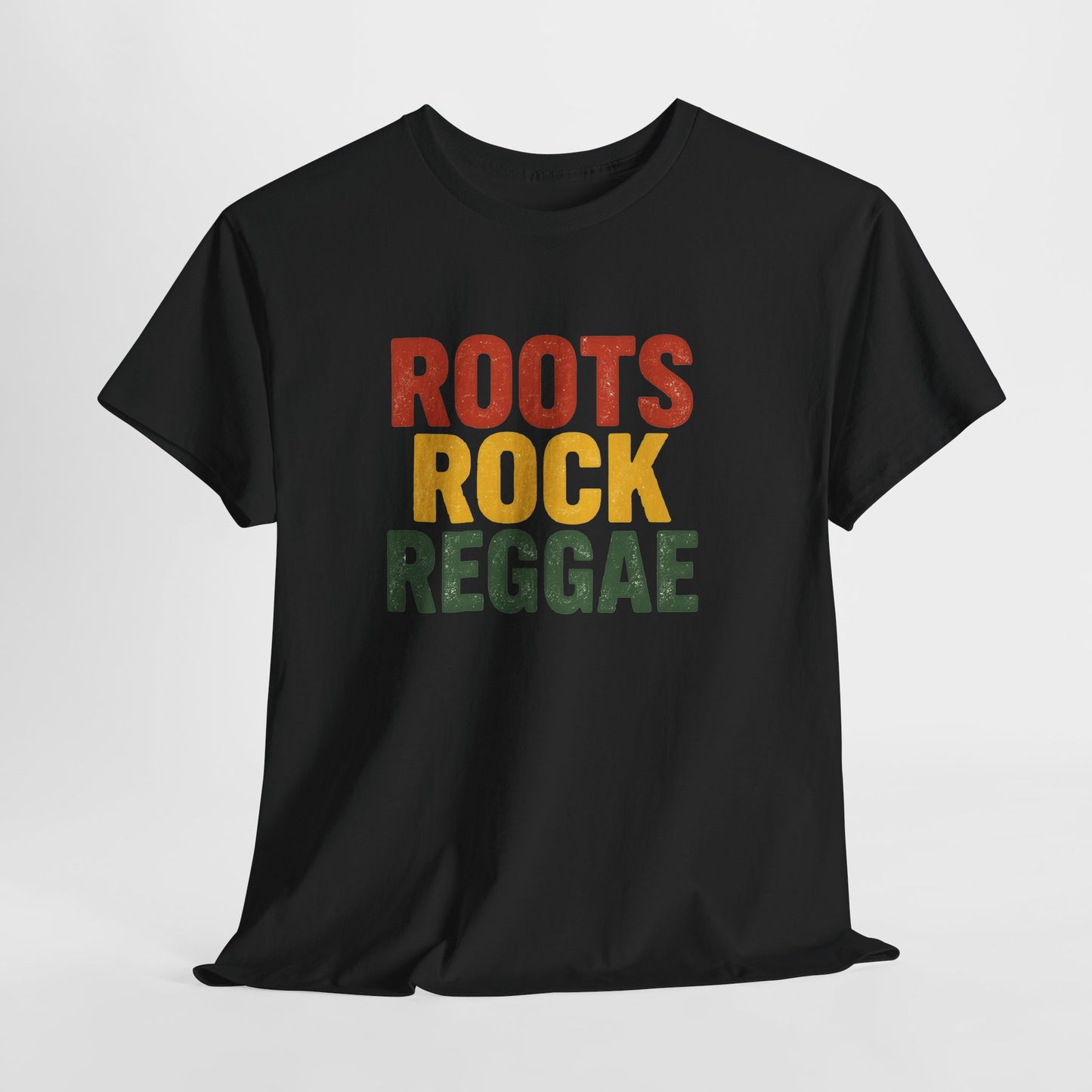 Reggae Roots Rock Tee – Vintage Rasta Music Graphic Shirt