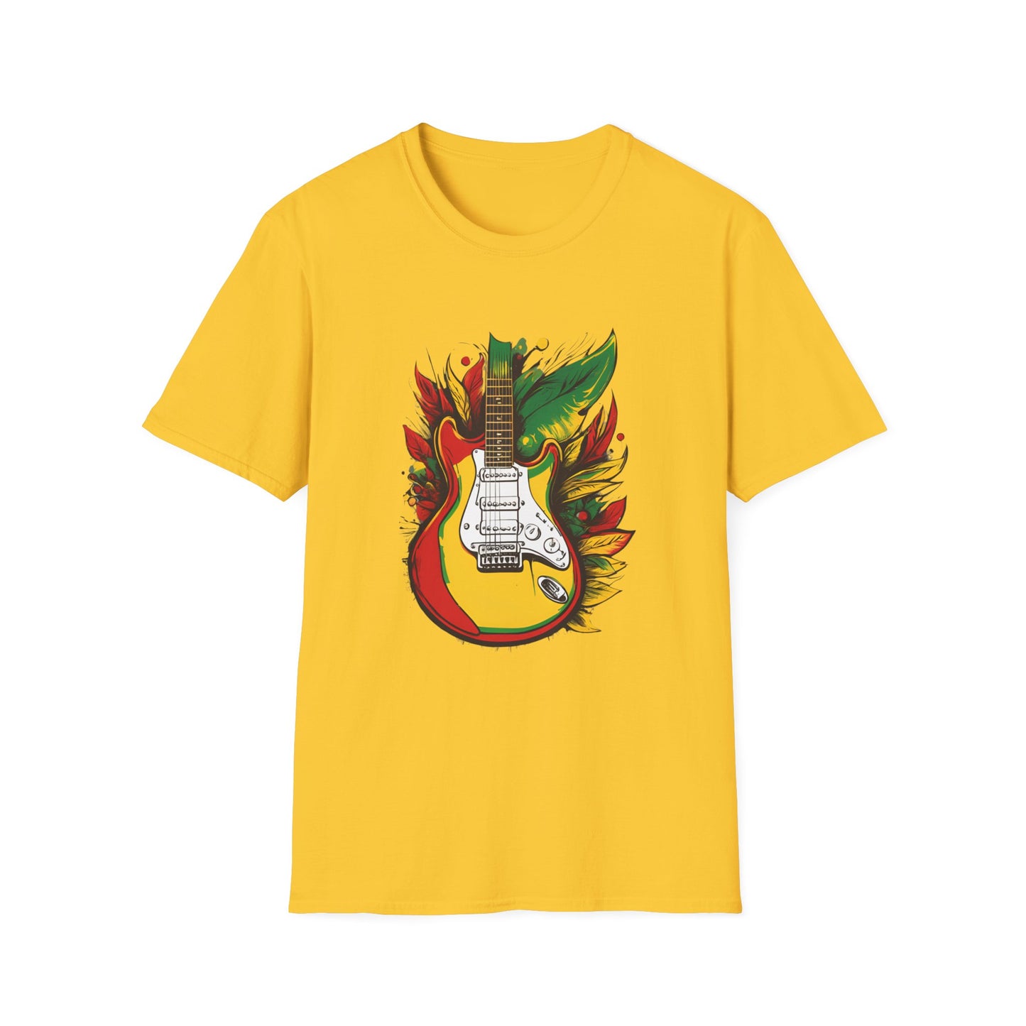 Reggae Guitar T-Shirt | Unisex Softstyle