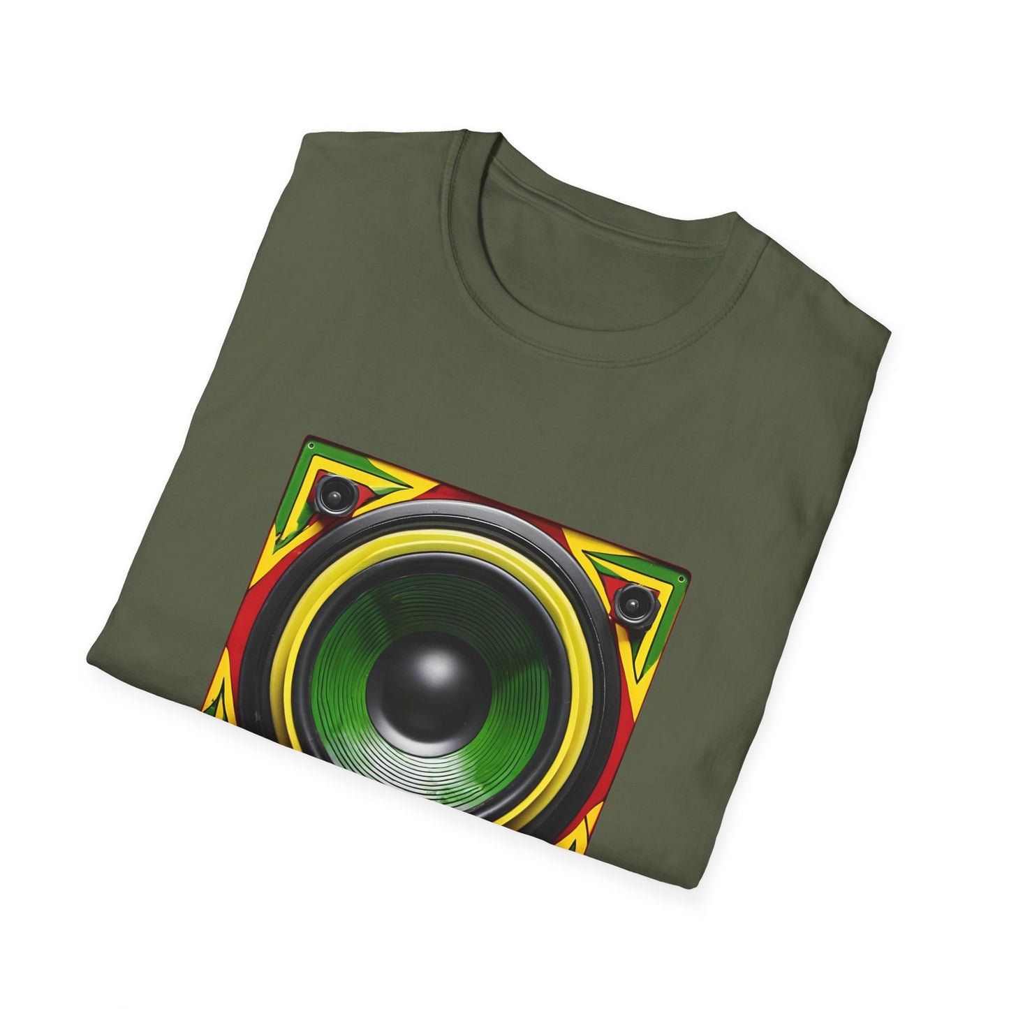 Reggae Speaker T-Shirt | Unisex Softstyle