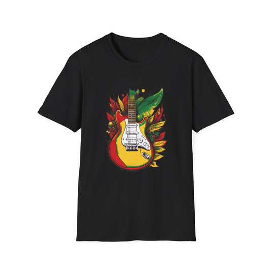 Reggae Guitar T-Shirt | Unisex Softstyle