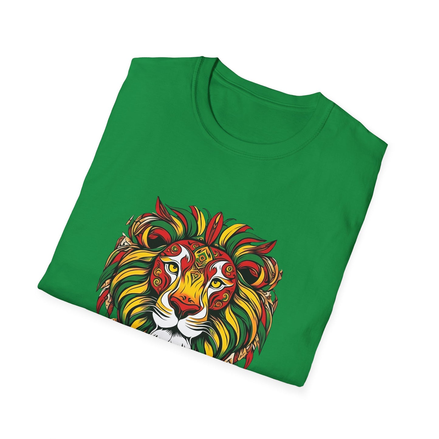 Reggae Lion T-Shirt | Unisex Softstyle