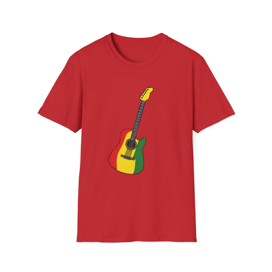 Reggae Guitar T-Shirt | Unisex Softstyle