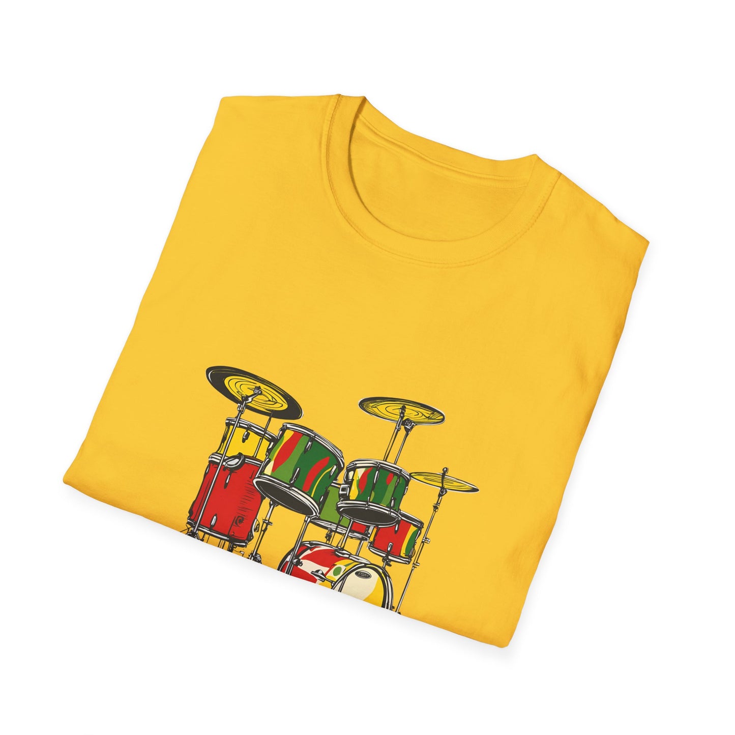 Reggae Drumkit T-Shirt | Softsyle Unisex