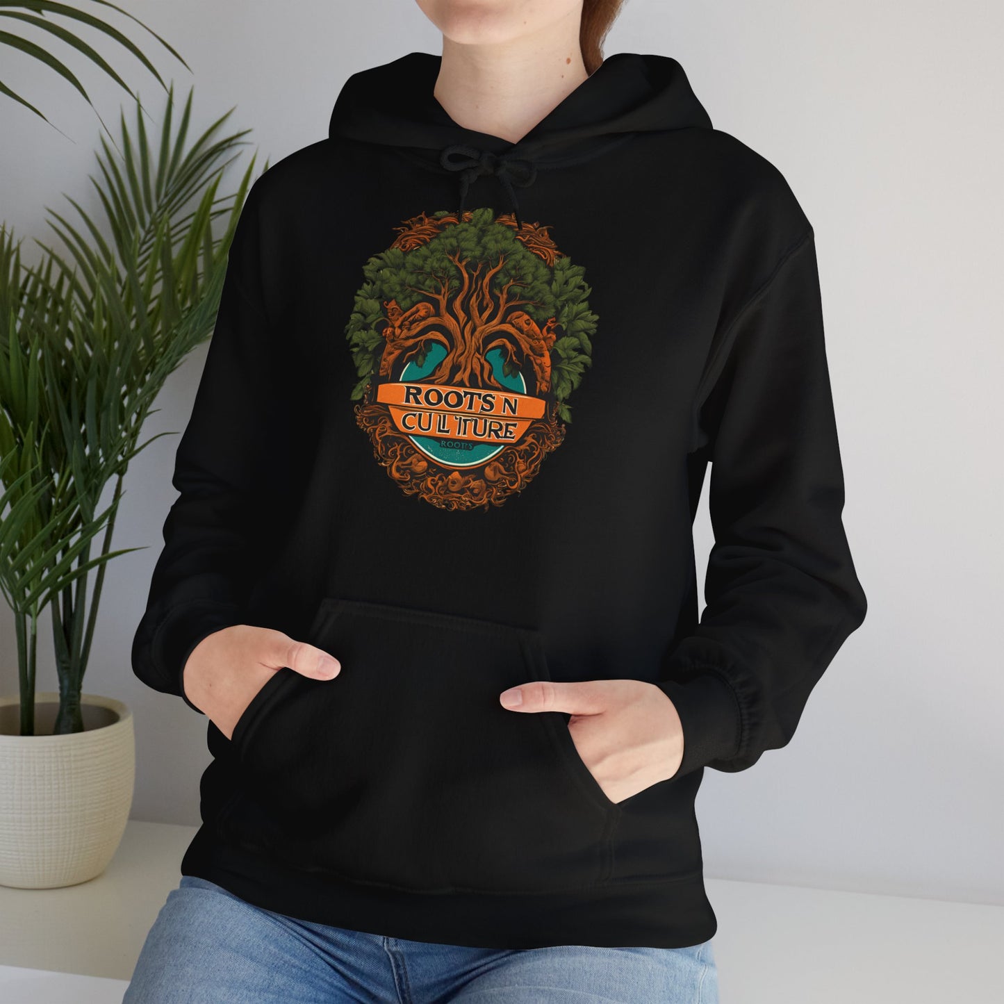 Roots & Culture Hooded Sweatshirt - Unisex Heavy Blend™