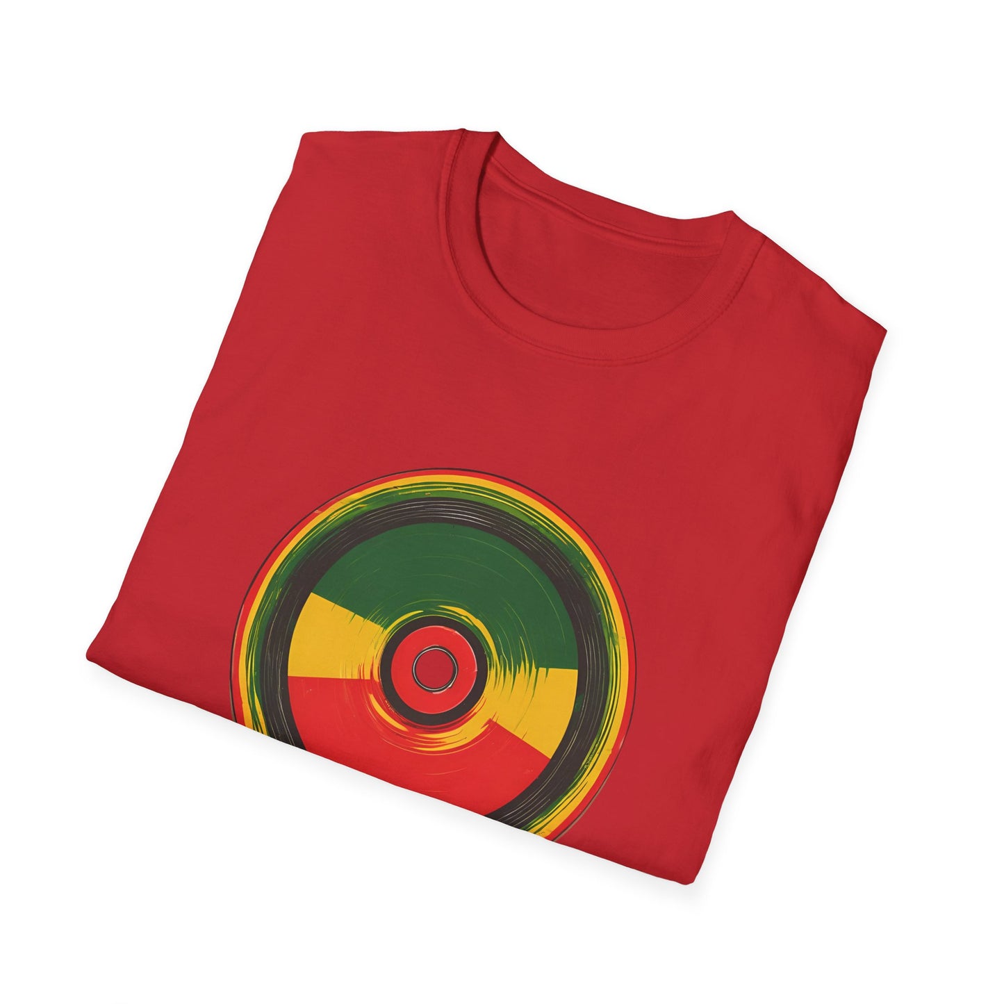 Reggae Retro Vinyl T-Shirt | Unisex Softstyle