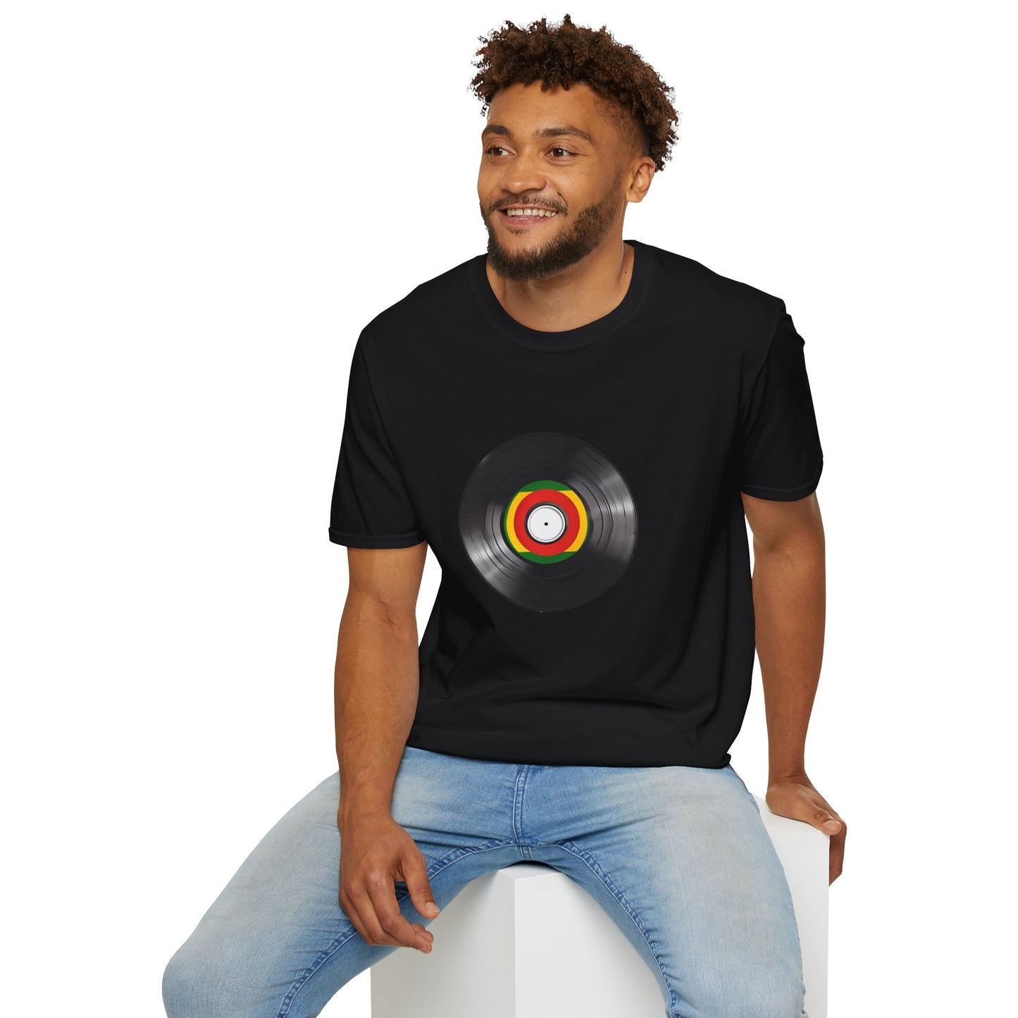 Reggae Vinyl T-Shirt | Unisex Softstyle