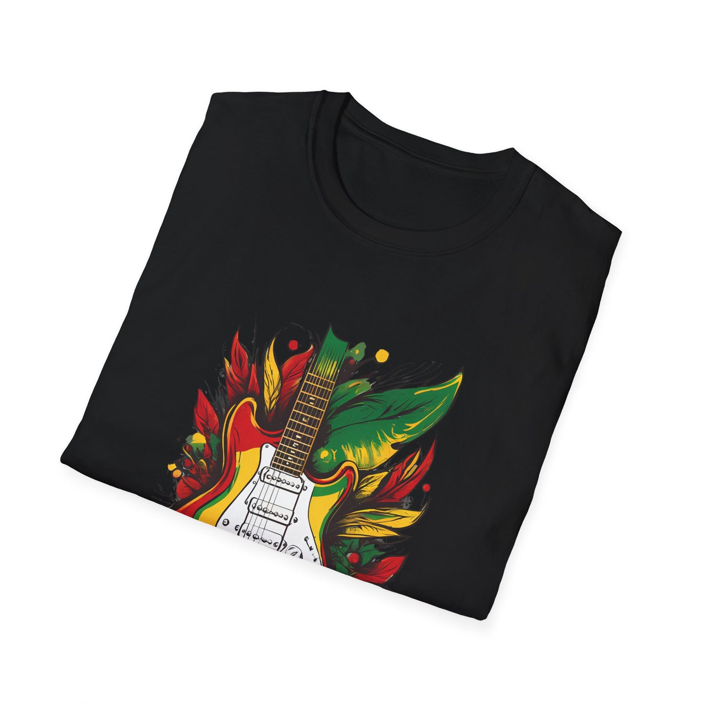 Reggae Guitar T-Shirt | Unisex Softstyle