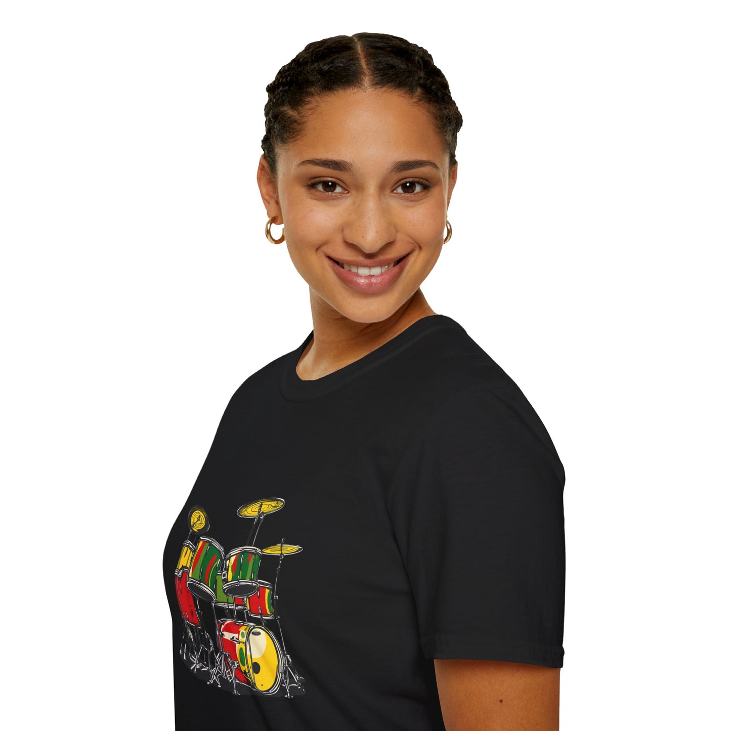 Reggae Drumkit T-Shirt | Softsyle Unisex