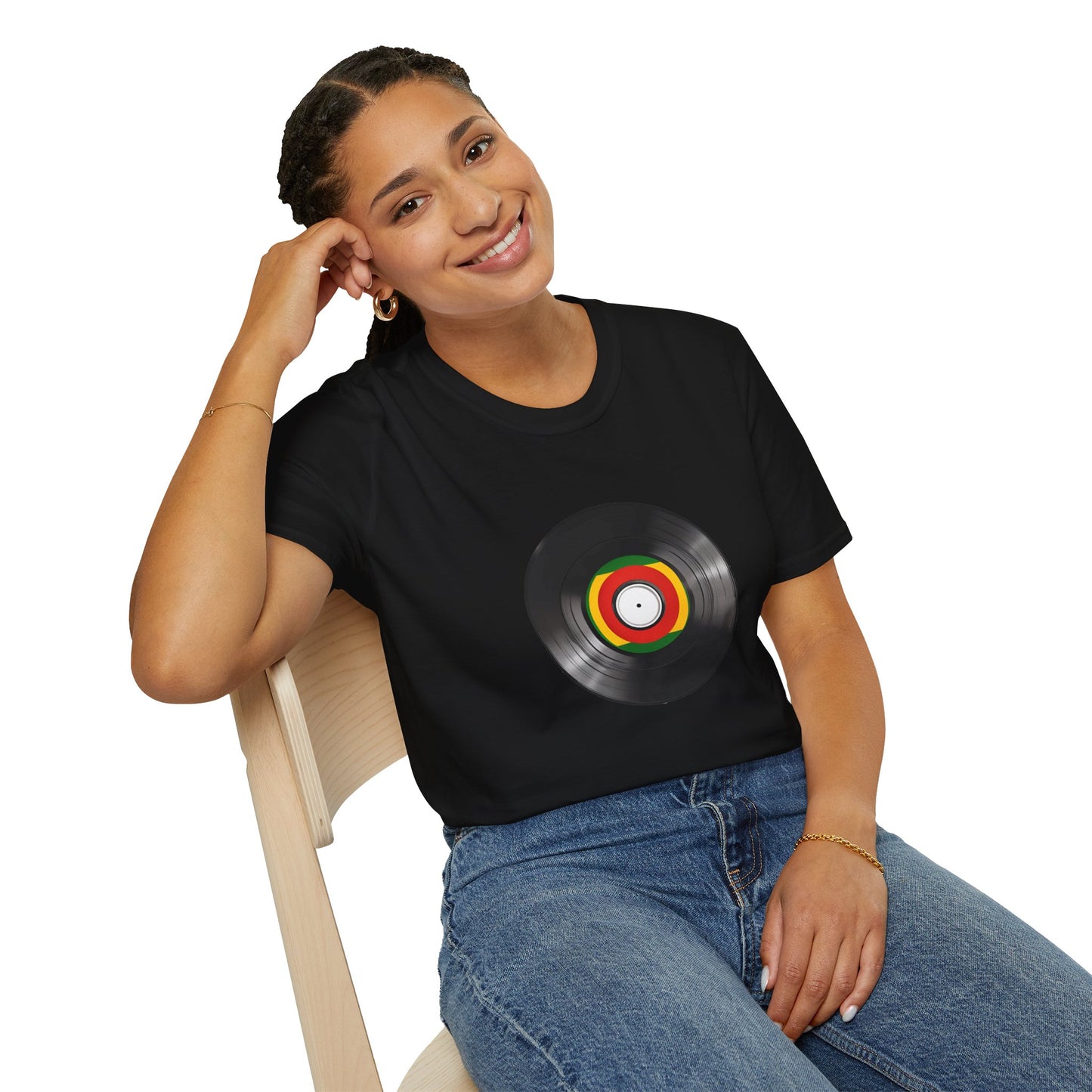 Reggae Vinyl T-Shirt | Unisex Softstyle