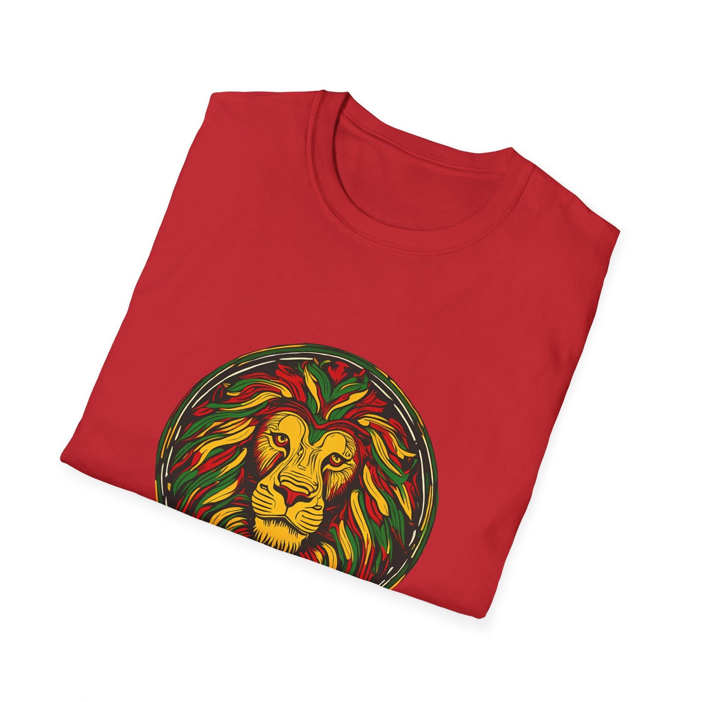 Lion Reggae T-Shirt | Unisex Softstyle