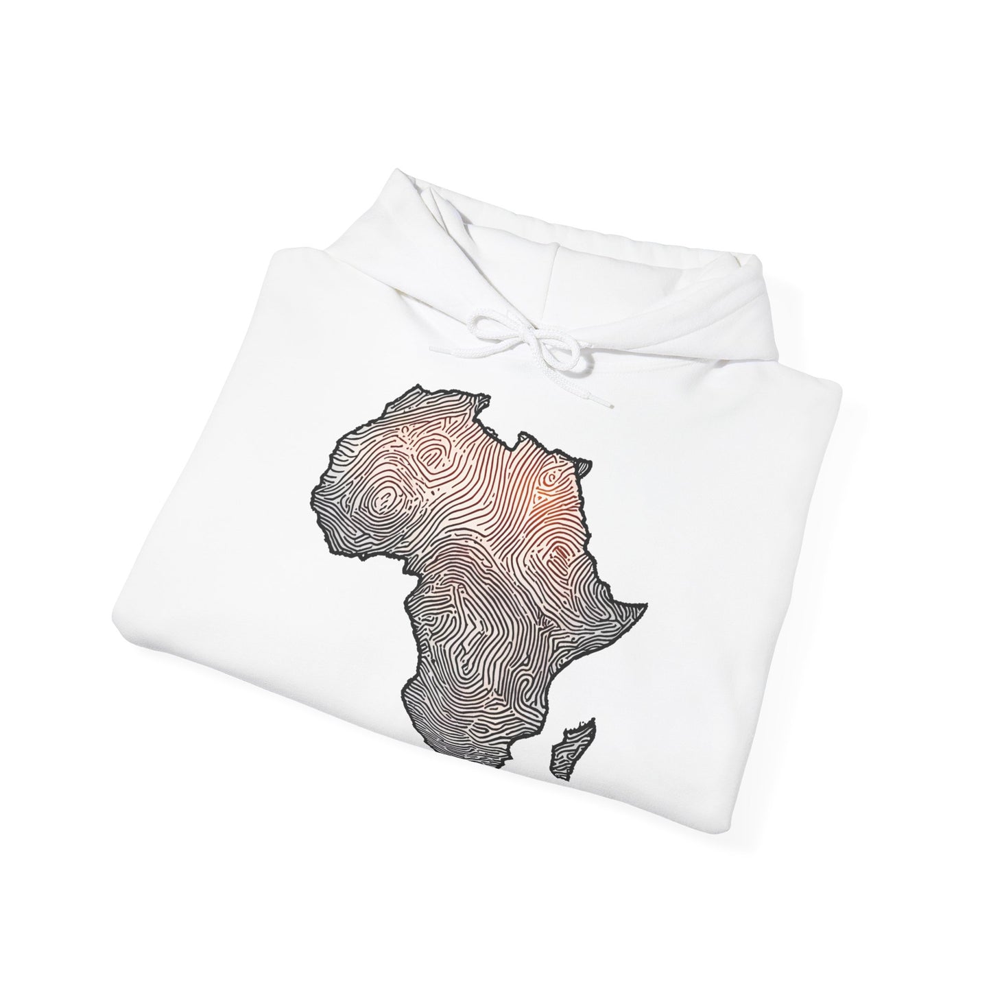 Africa Fingerprint Hoodie - Unisex Heavy Blend™