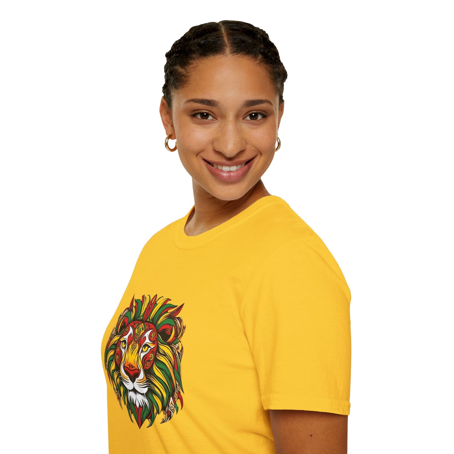 Reggae Lion T-Shirt | Unisex Softstyle