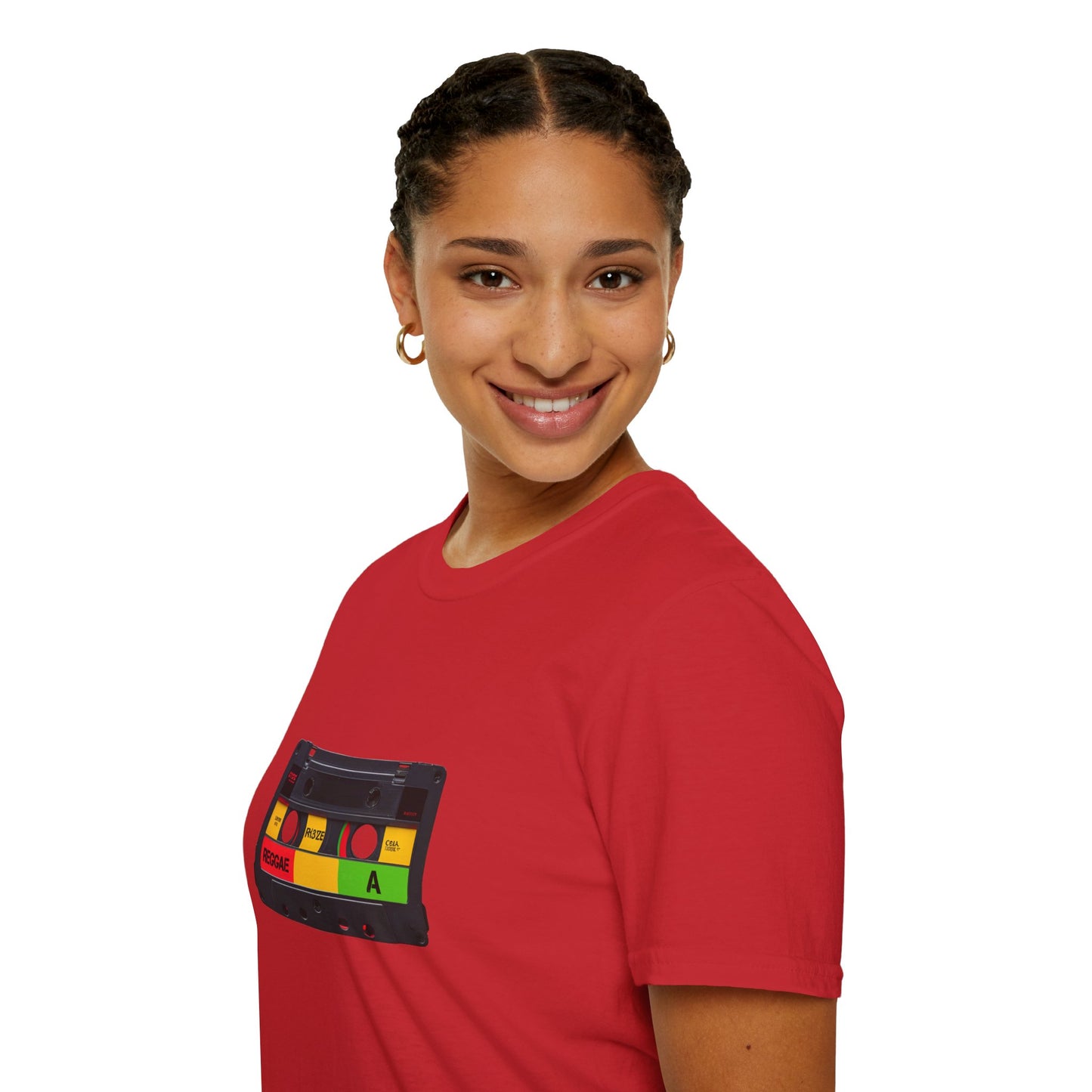 Cassette Tape Reggae T-Shirt | Unisex Softstyle