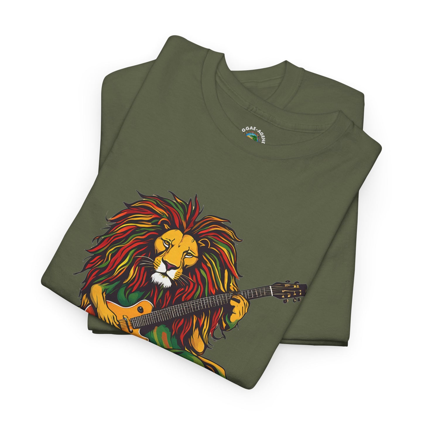 Reggae Lion Guitar - Lion Classic T-Shirt
