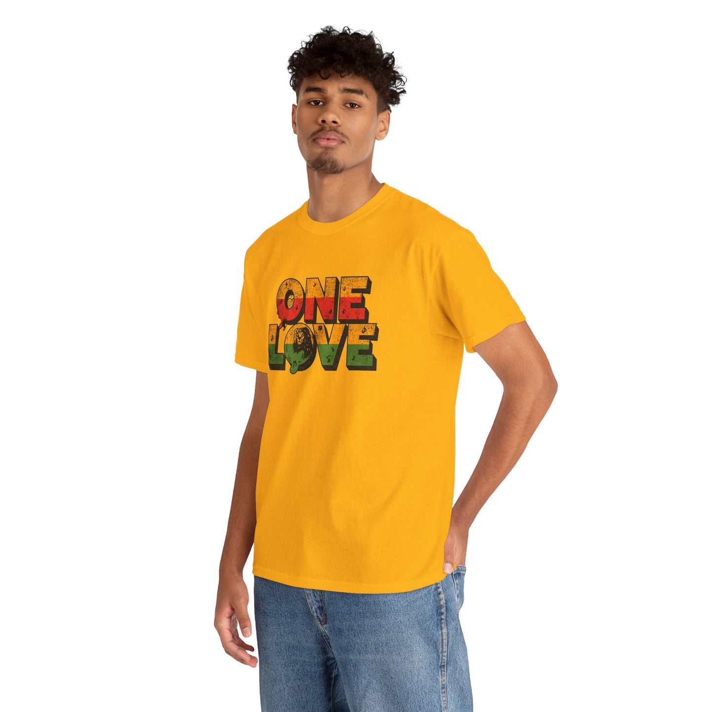 One Love T‑Shirt — Rasta Reggae Graphic Tee