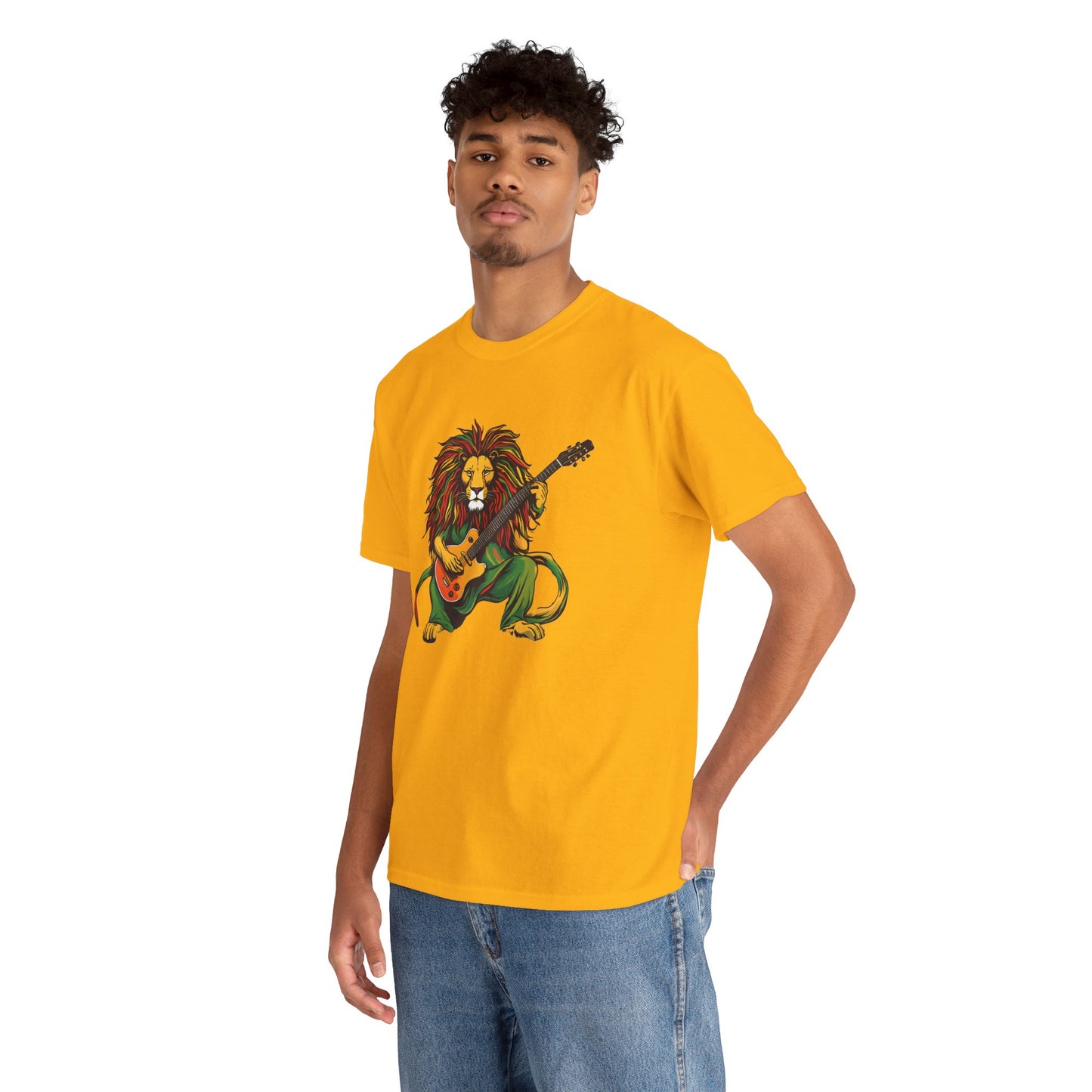 Reggae Lion Guitar - Lion Classic T-Shirt