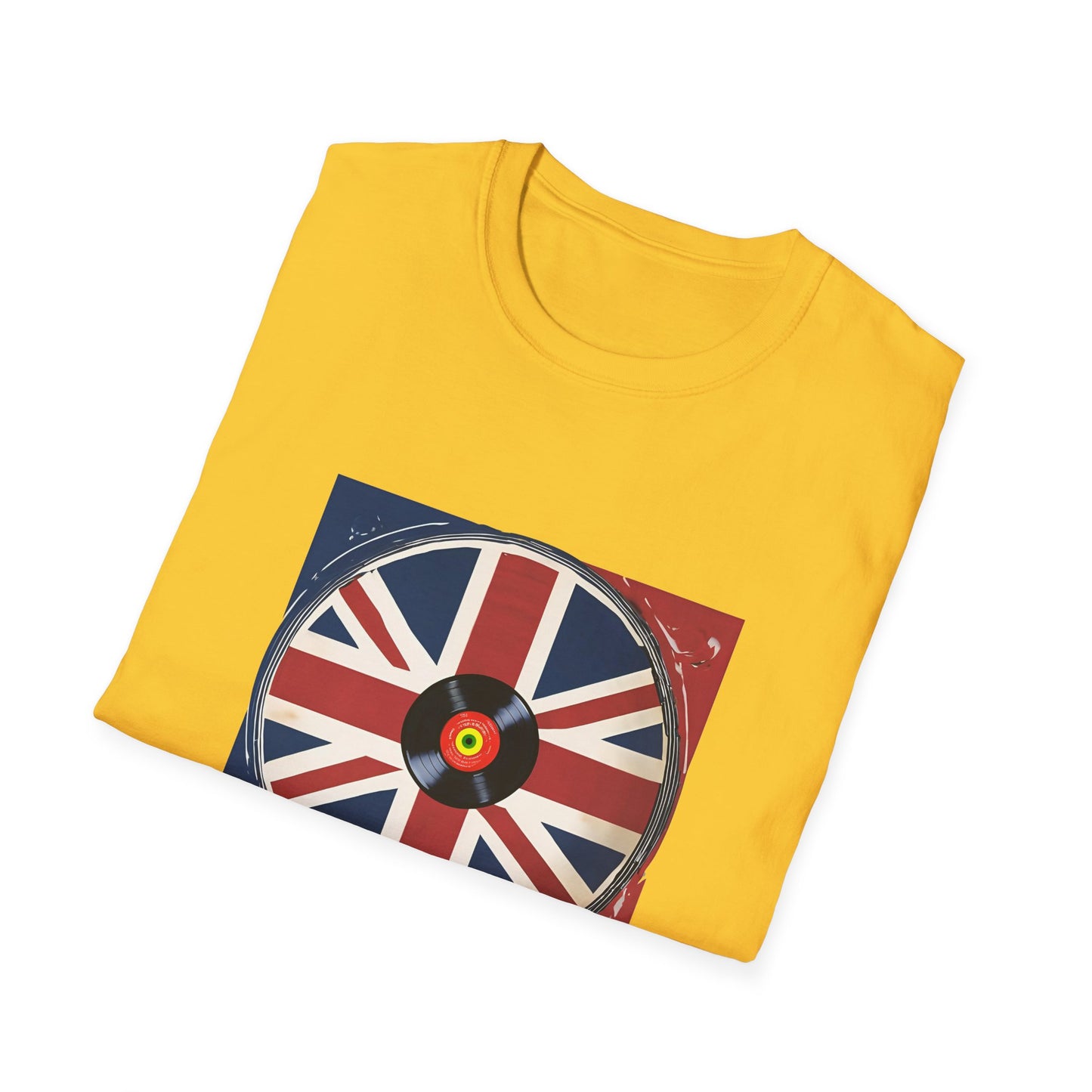 Reggae Vinyl UK T-Shirt | Unisex Softstyle