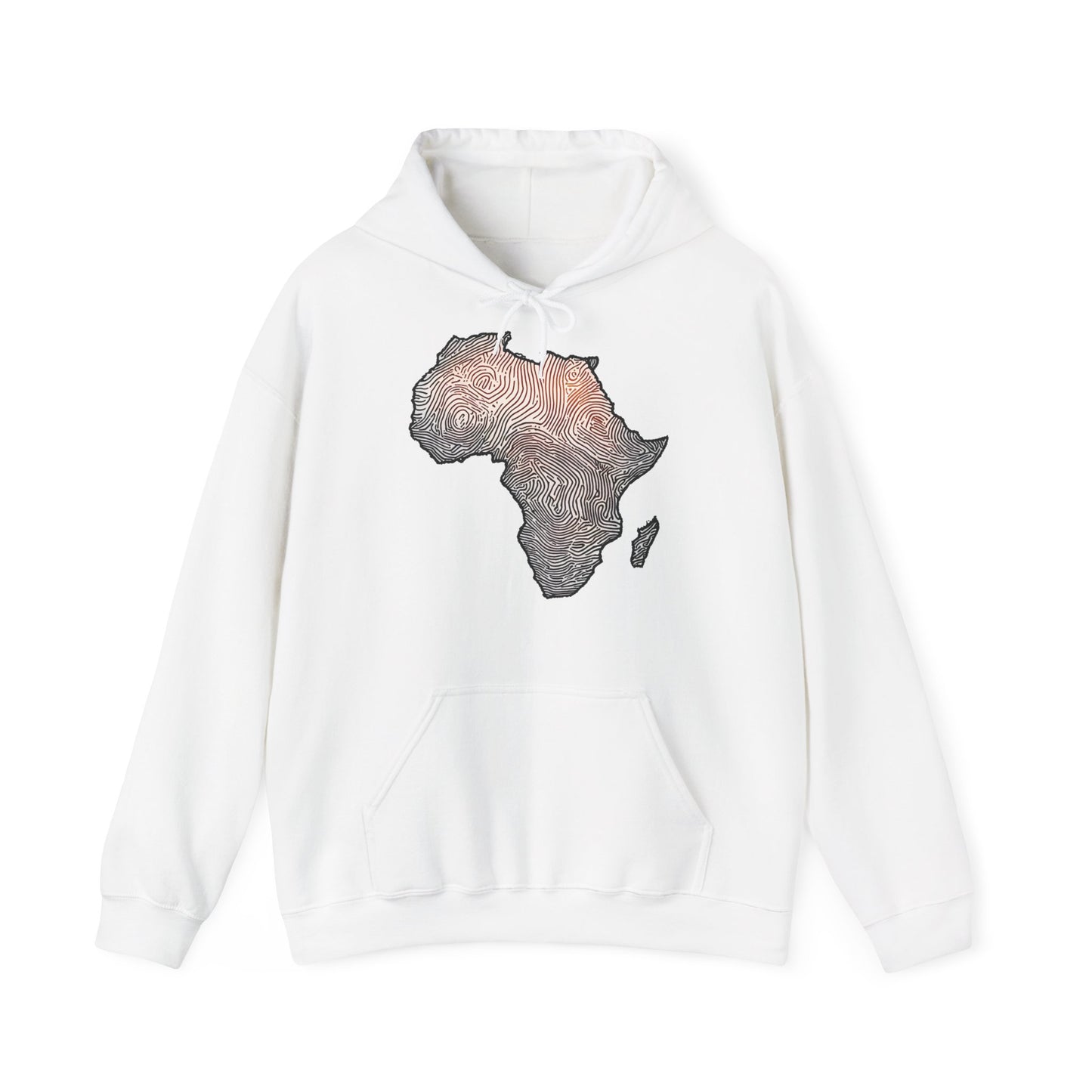 Africa Fingerprint Hoodie - Unisex Heavy Blend™