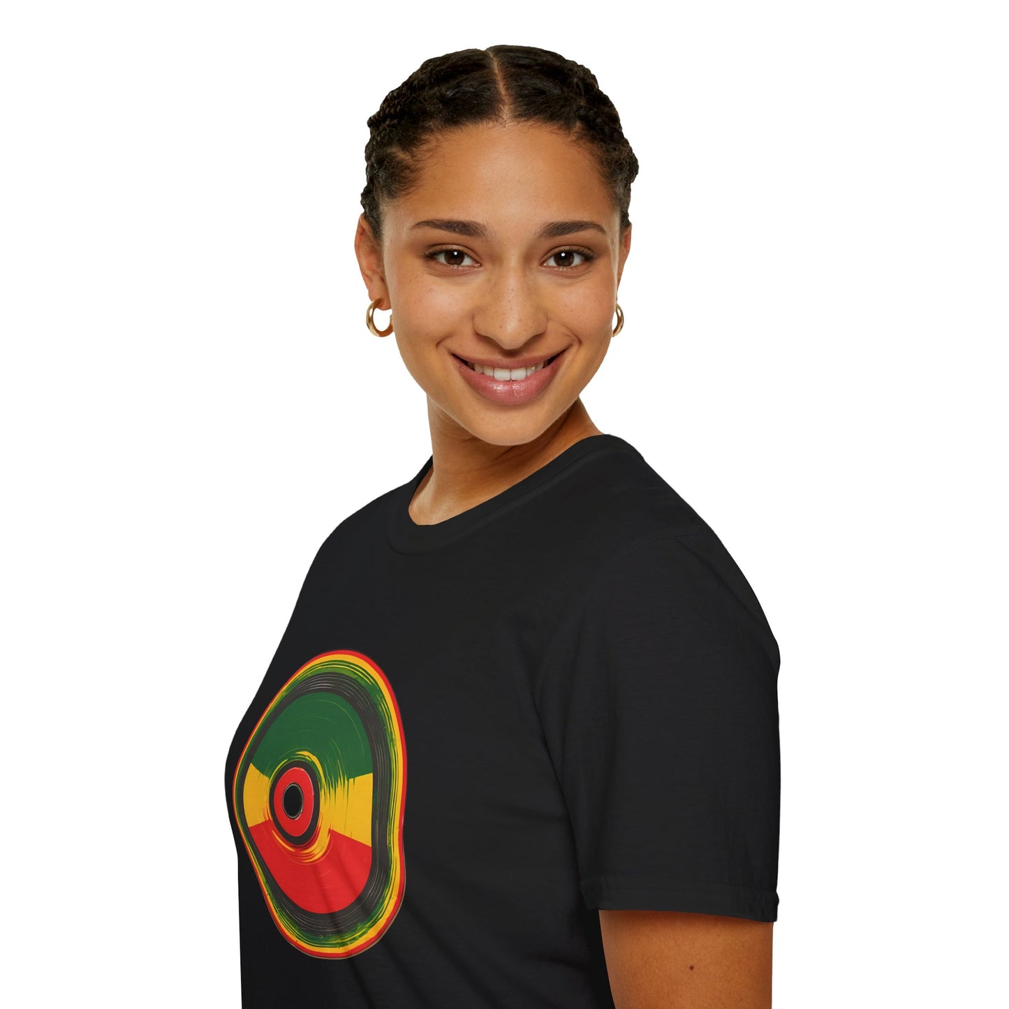 Reggae Retro Vinyl T-Shirt | Unisex Softstyle