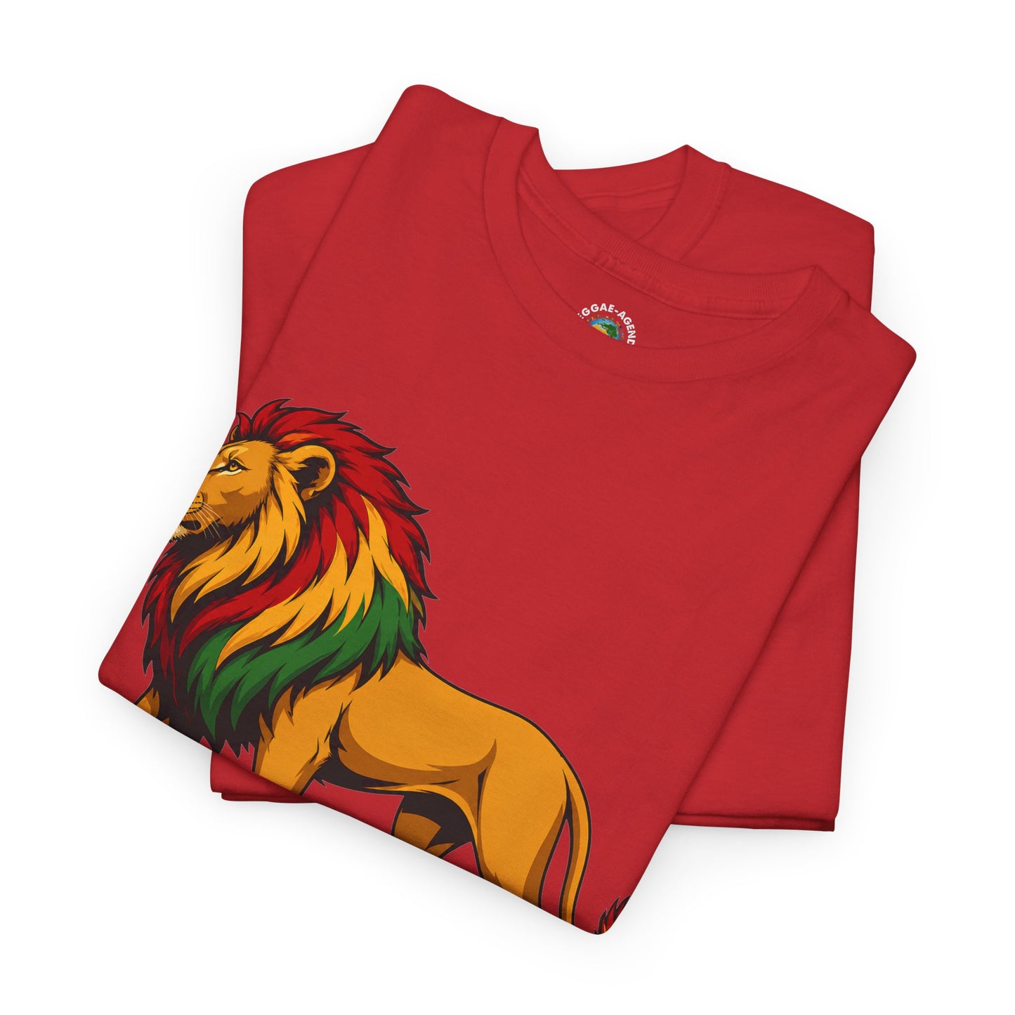 Rasta Mane Lion T-Shirt — Reggae Pride Graphic Tee
