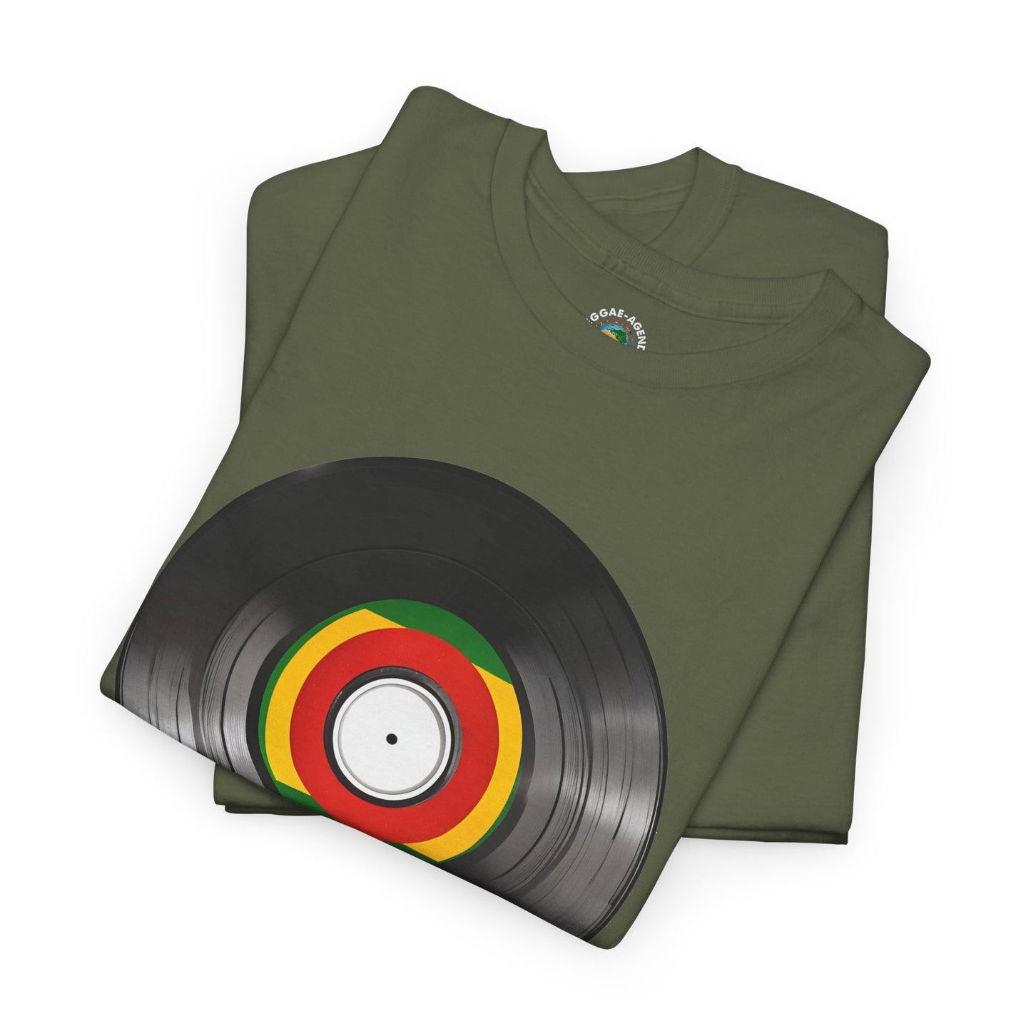 Vinyl Record Tee — Retro Music Record Graphic T-Shirt