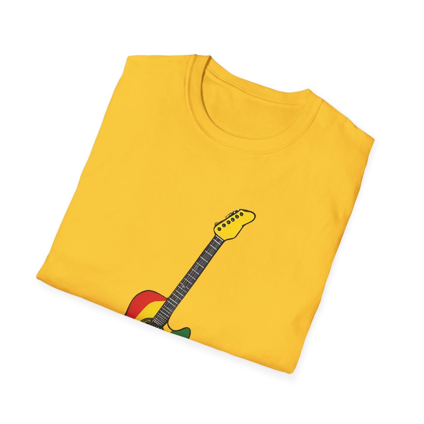 Reggae Guitar T-Shirt | Unisex Softstyle