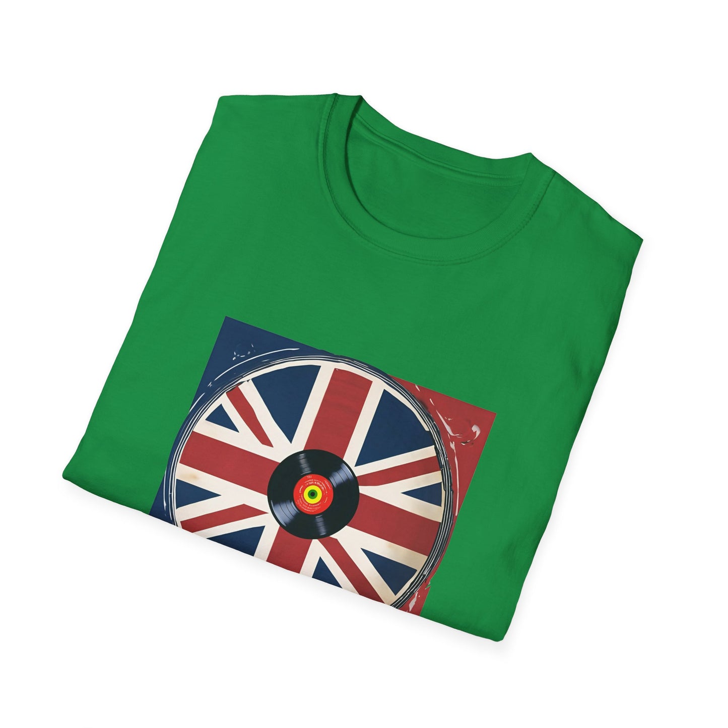 Reggae Vinyl UK T-Shirt | Unisex Softstyle