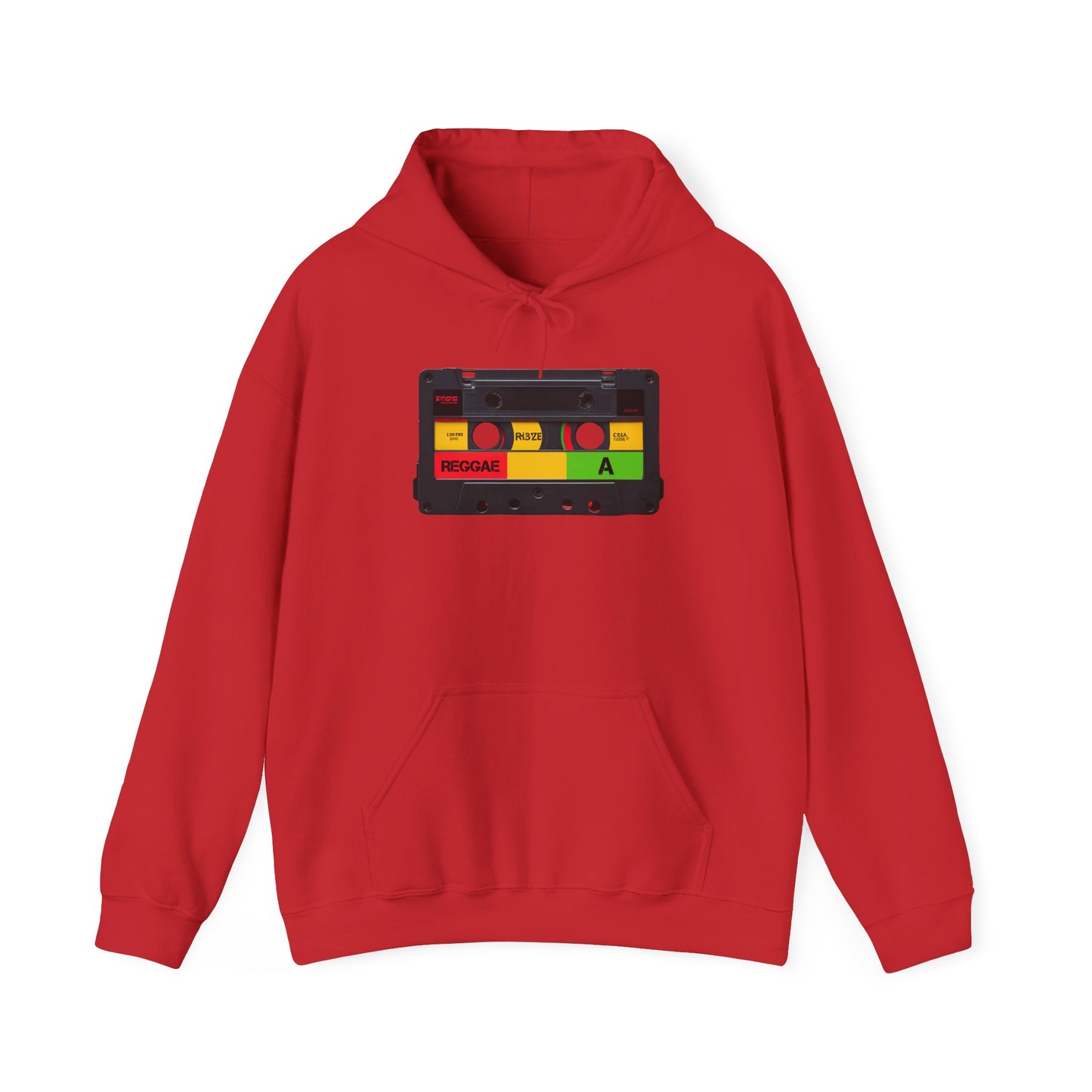 Reggae Cassette Hooded Sweatshirt | Unisex Heavy Blend™