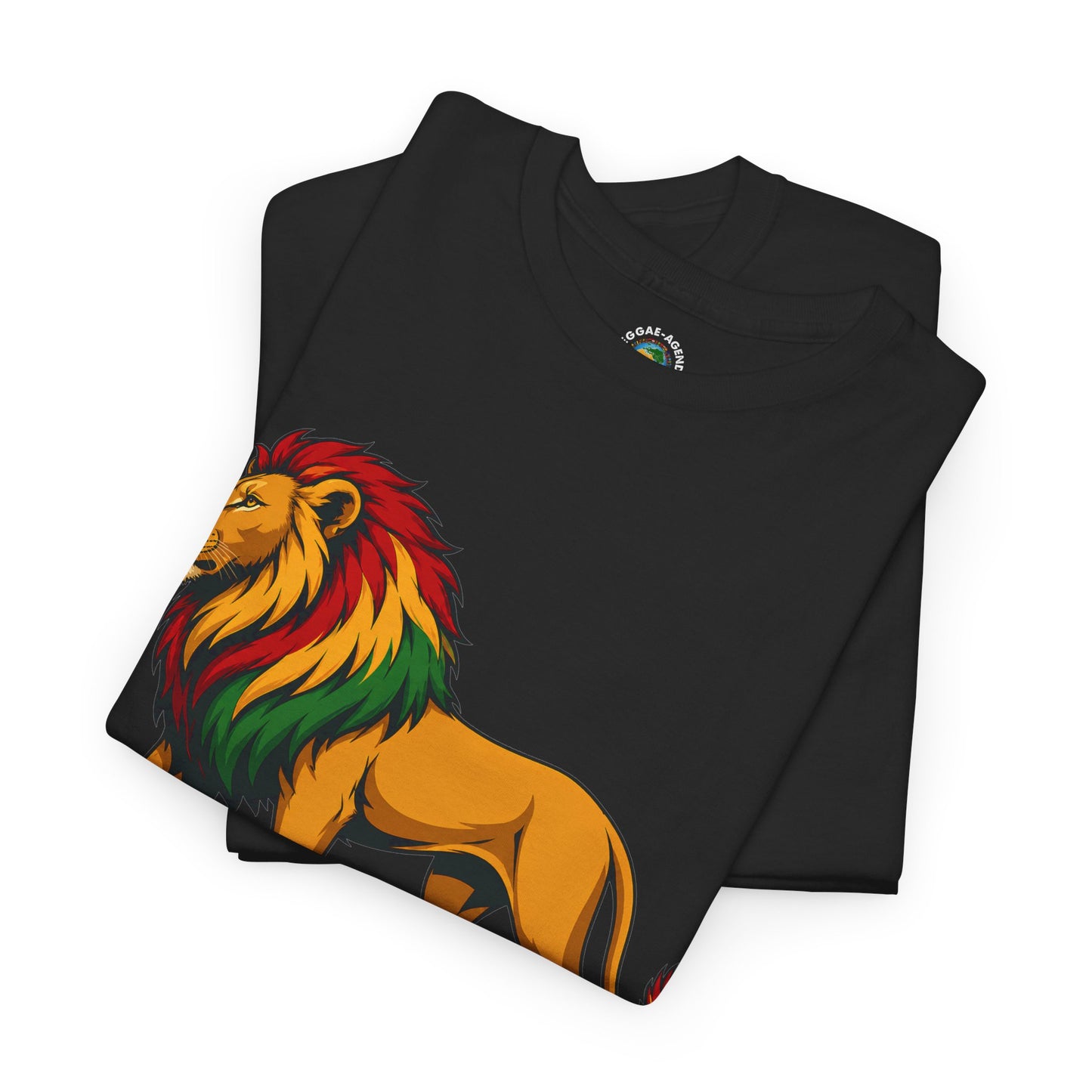 Rasta Mane Lion T-Shirt — Reggae Pride Graphic Tee