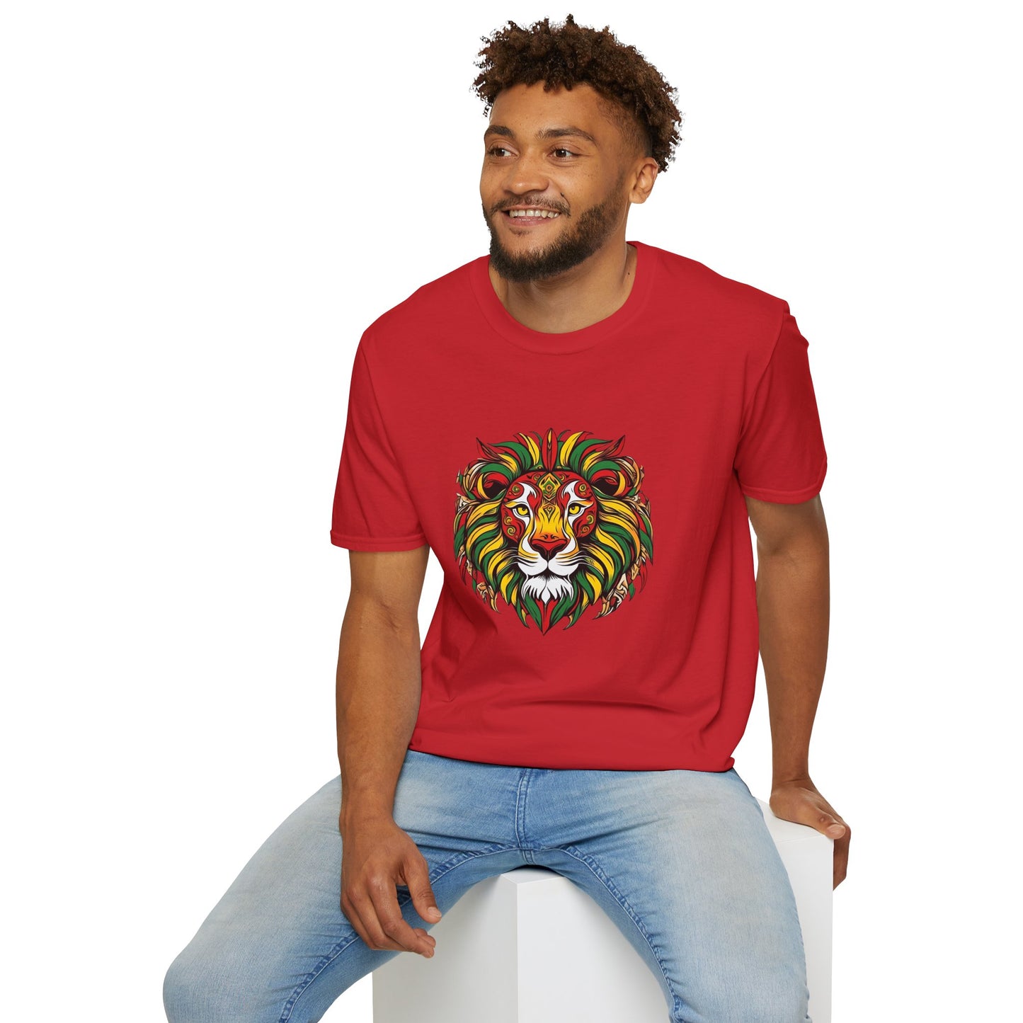 Reggae Lion T-Shirt | Unisex Softstyle