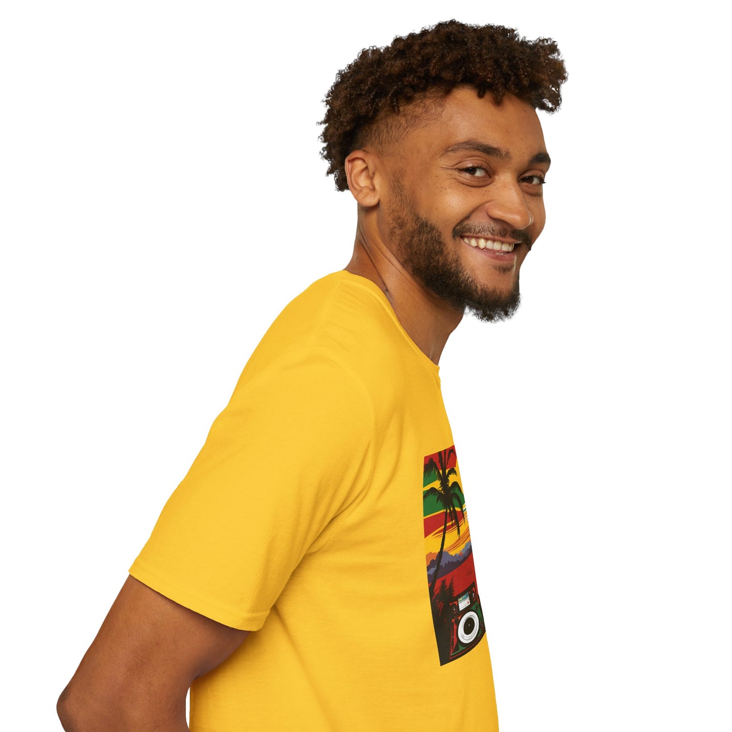 Reggae Beach T-Shirt | Unisex Softstyle