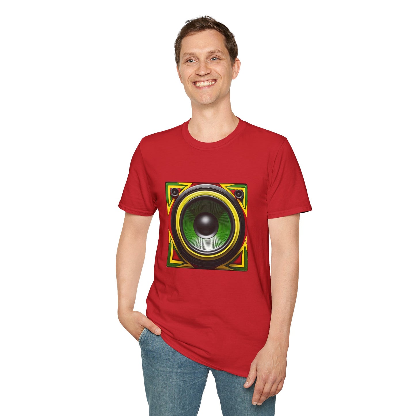 Reggae Speaker T-Shirt | Unisex Softstyle