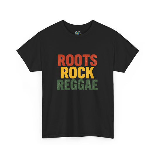 Roots Rock Reggae T-Shirt — Vintage Rasta Music Tee