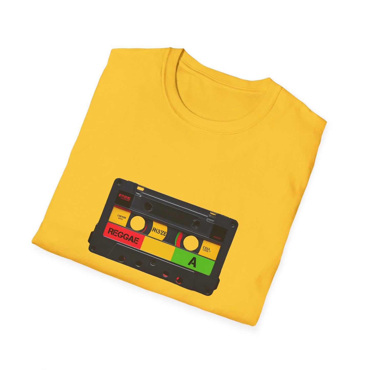 Cassette Tape Reggae T-Shirt | Unisex Softstyle