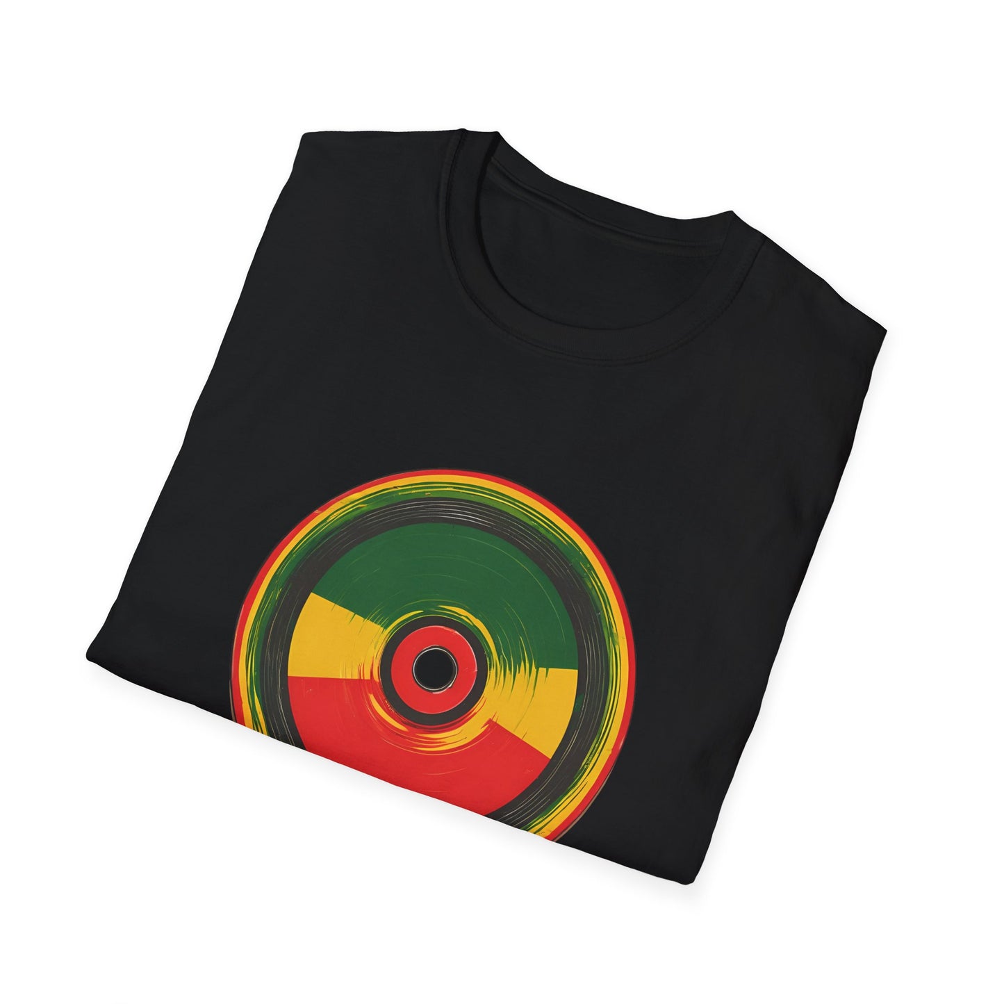 Reggae Retro Vinyl T-Shirt | Unisex Softstyle