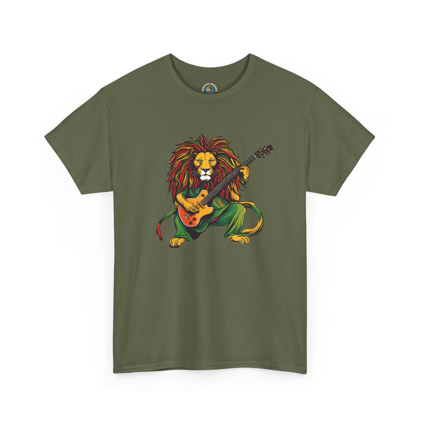 Reggae Lion Guitar - Lion Classic T-Shirt