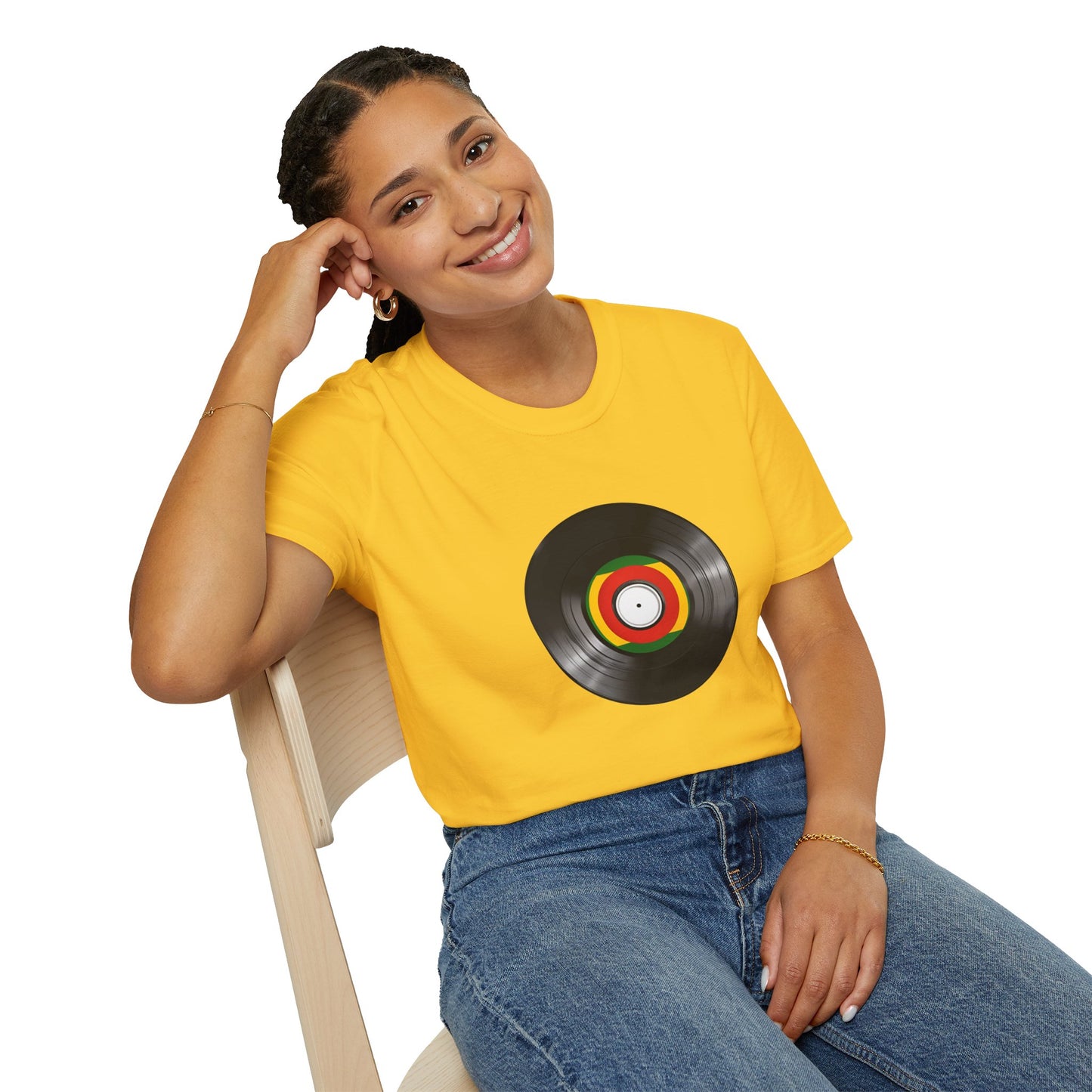 Reggae Vinyl T-Shirt | Unisex Softstyle