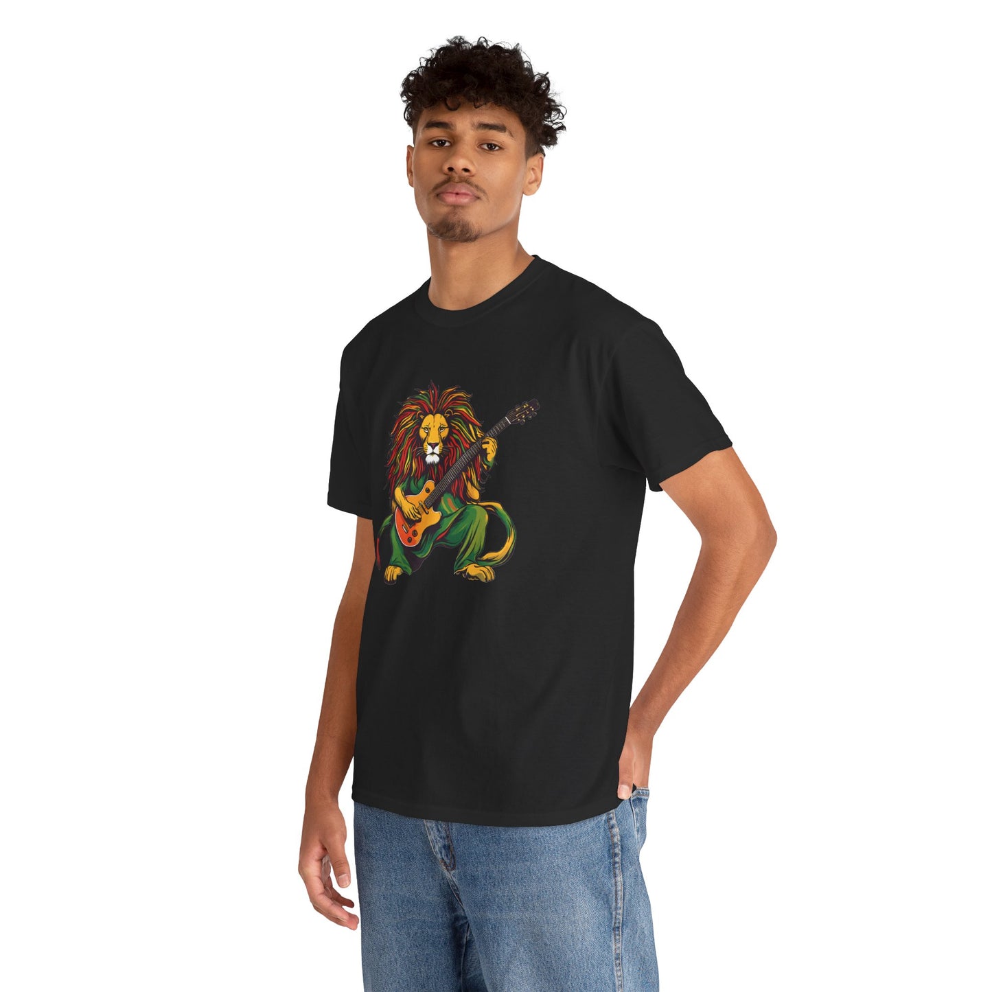 Reggae Lion Guitar - Lion Classic T-Shirt