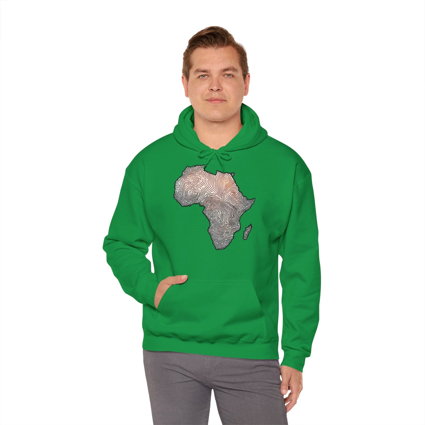 Z Fingerprint Africa Hoodie - Unisex Heavy Blend™