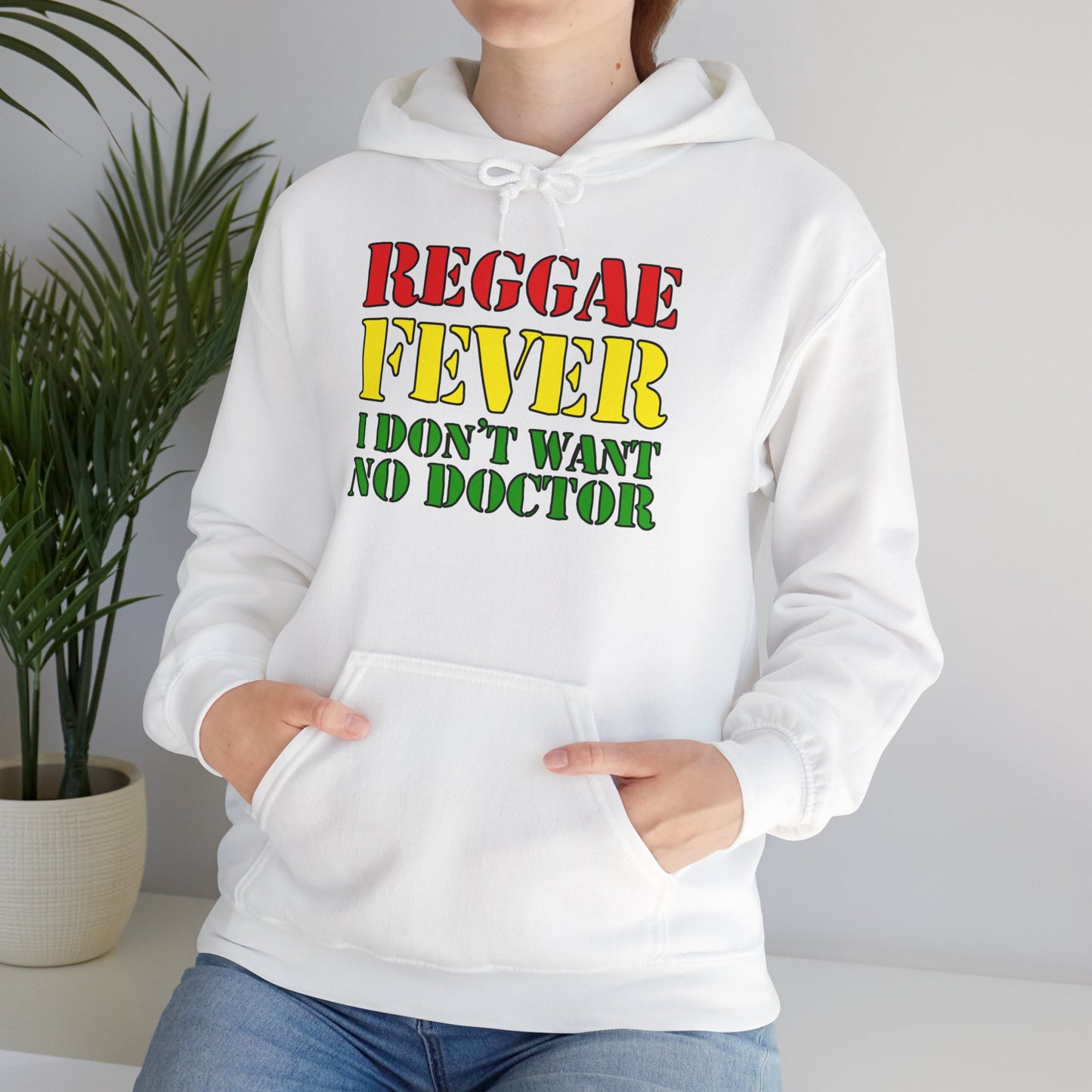 Reggae Fever Hooded Sweatshirt | Unisex Heavy Blend™