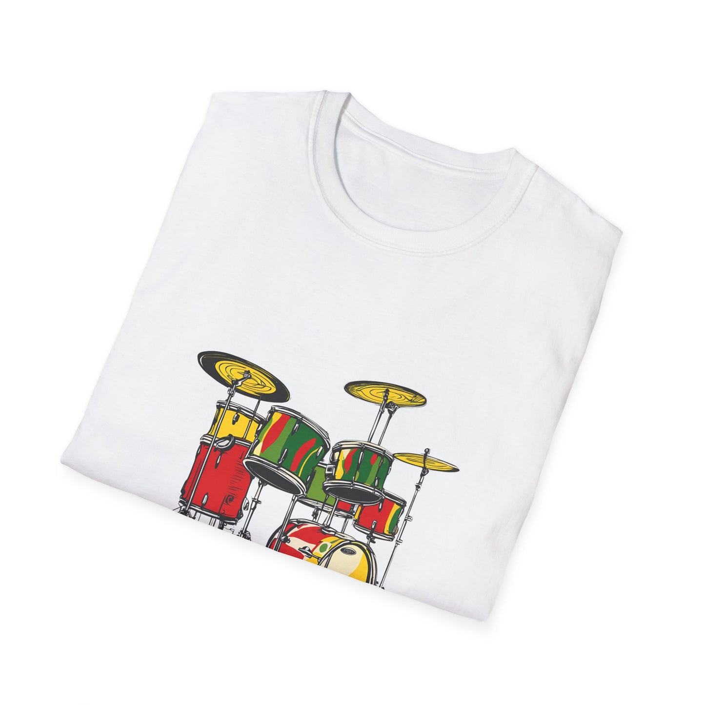 Reggae Drumkit T-Shirt | Softsyle Unisex