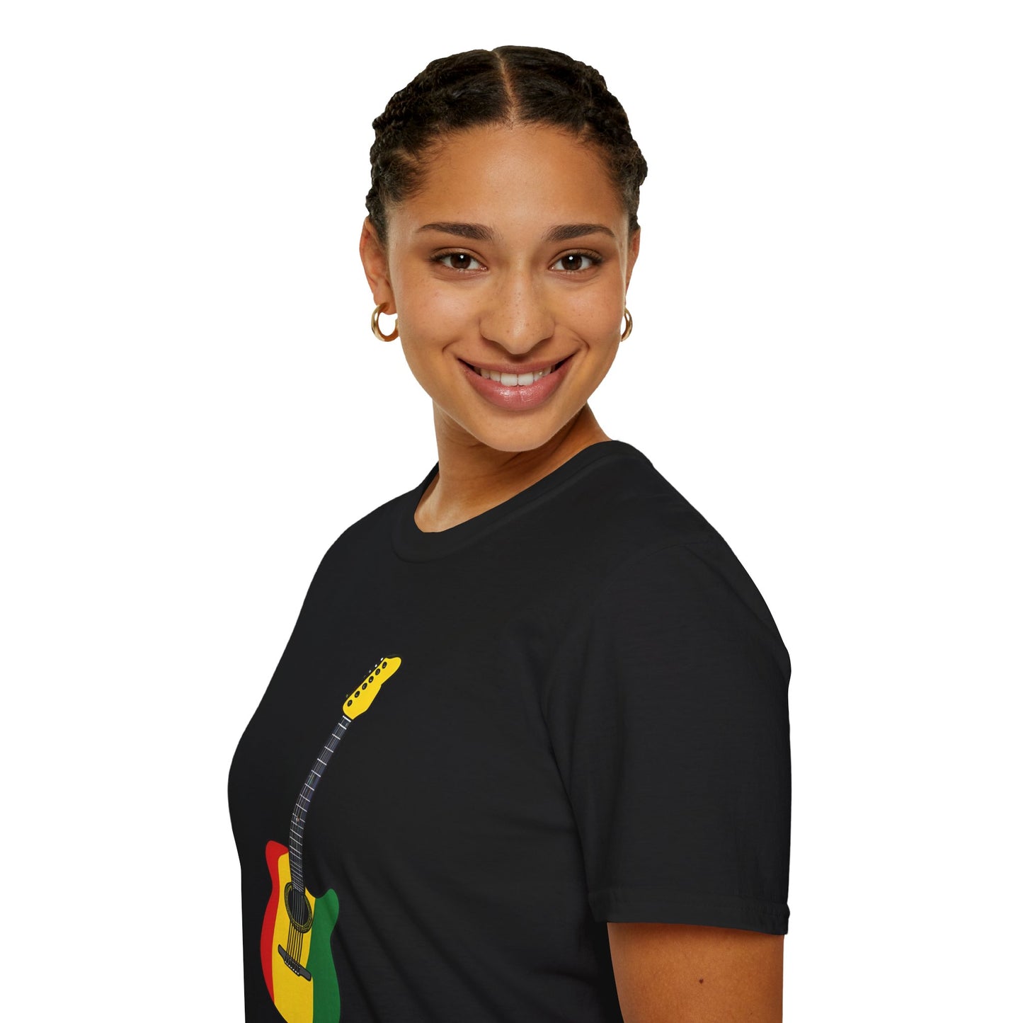 Reggae Guitar T-Shirt | Unisex Softstyle