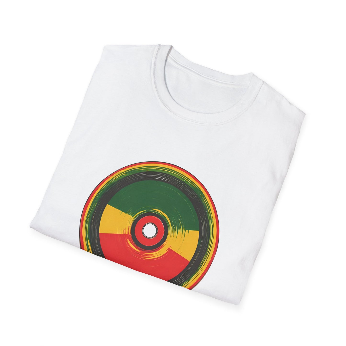 Reggae Retro Vinyl T-Shirt | Unisex Softstyle