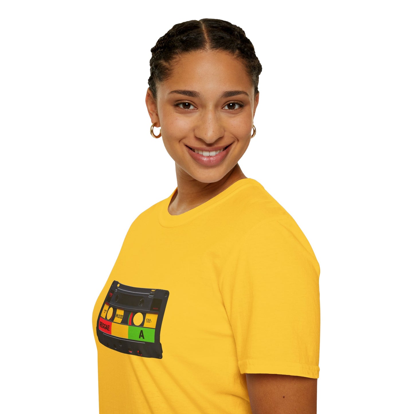 Cassette Tape Reggae T-Shirt | Unisex Softstyle