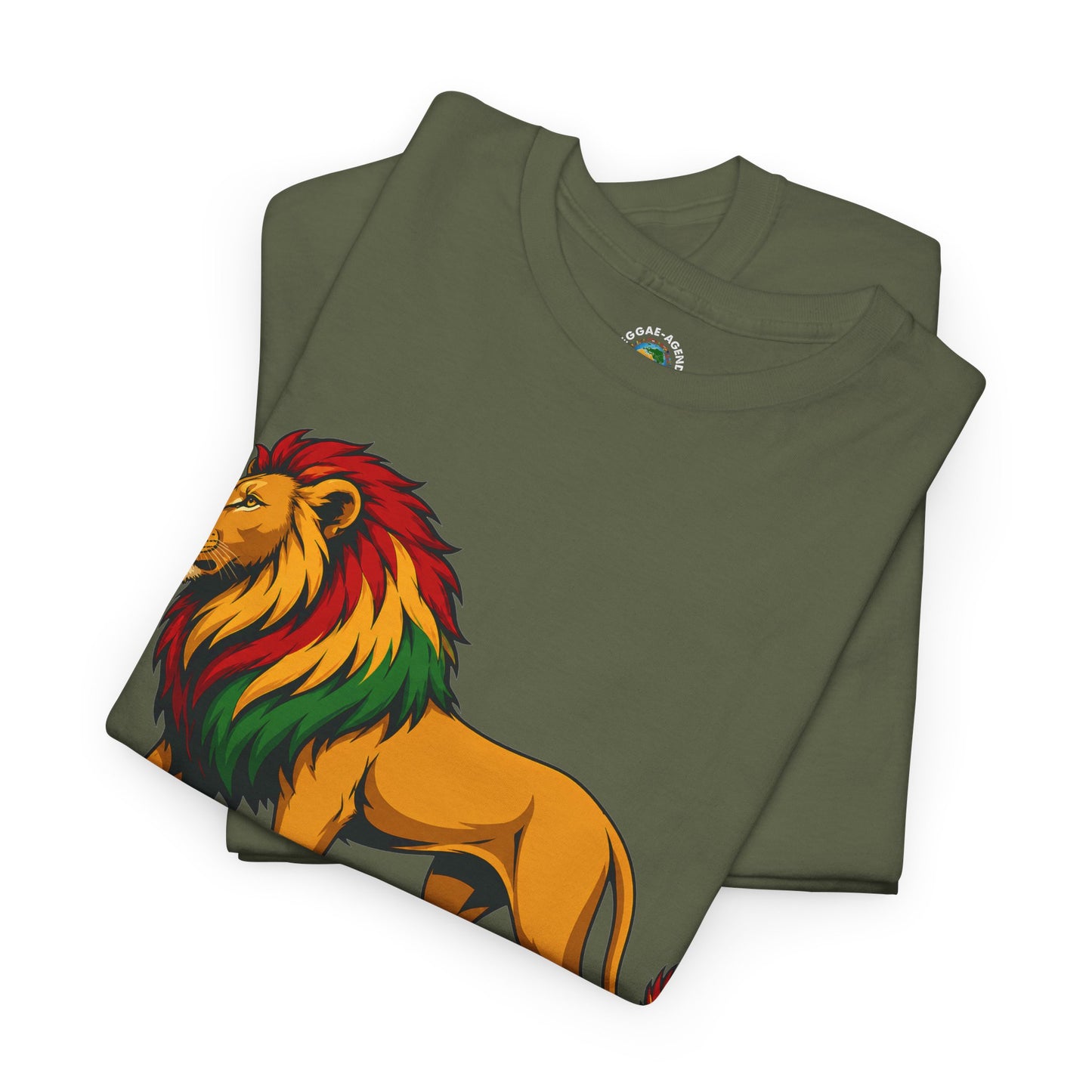 Rasta Mane Lion T-Shirt — Reggae Pride Graphic Tee