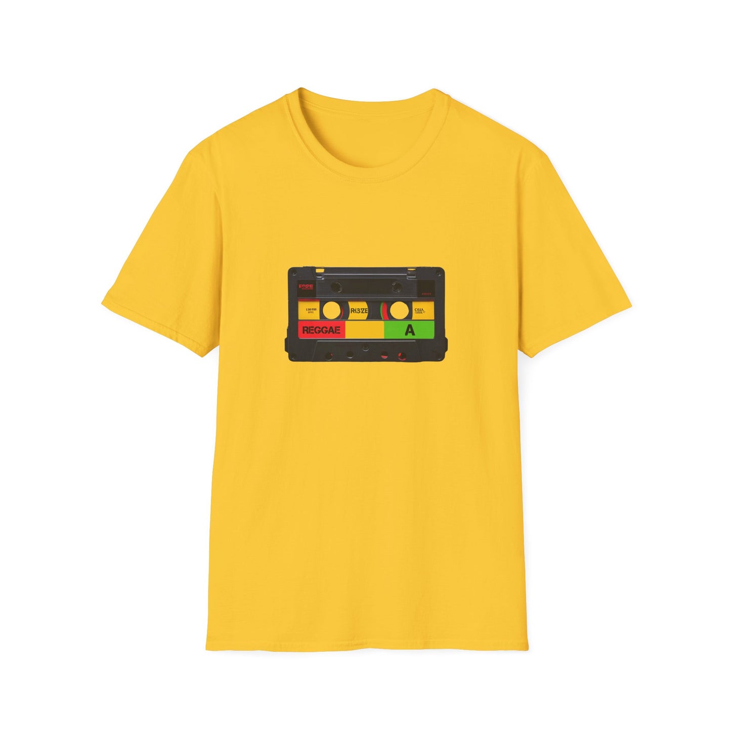 Cassette Tape Reggae T-Shirt | Unisex Softstyle